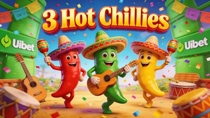 3 Hot Chillies Unibet