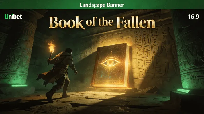 Book Fallen Unibet játék